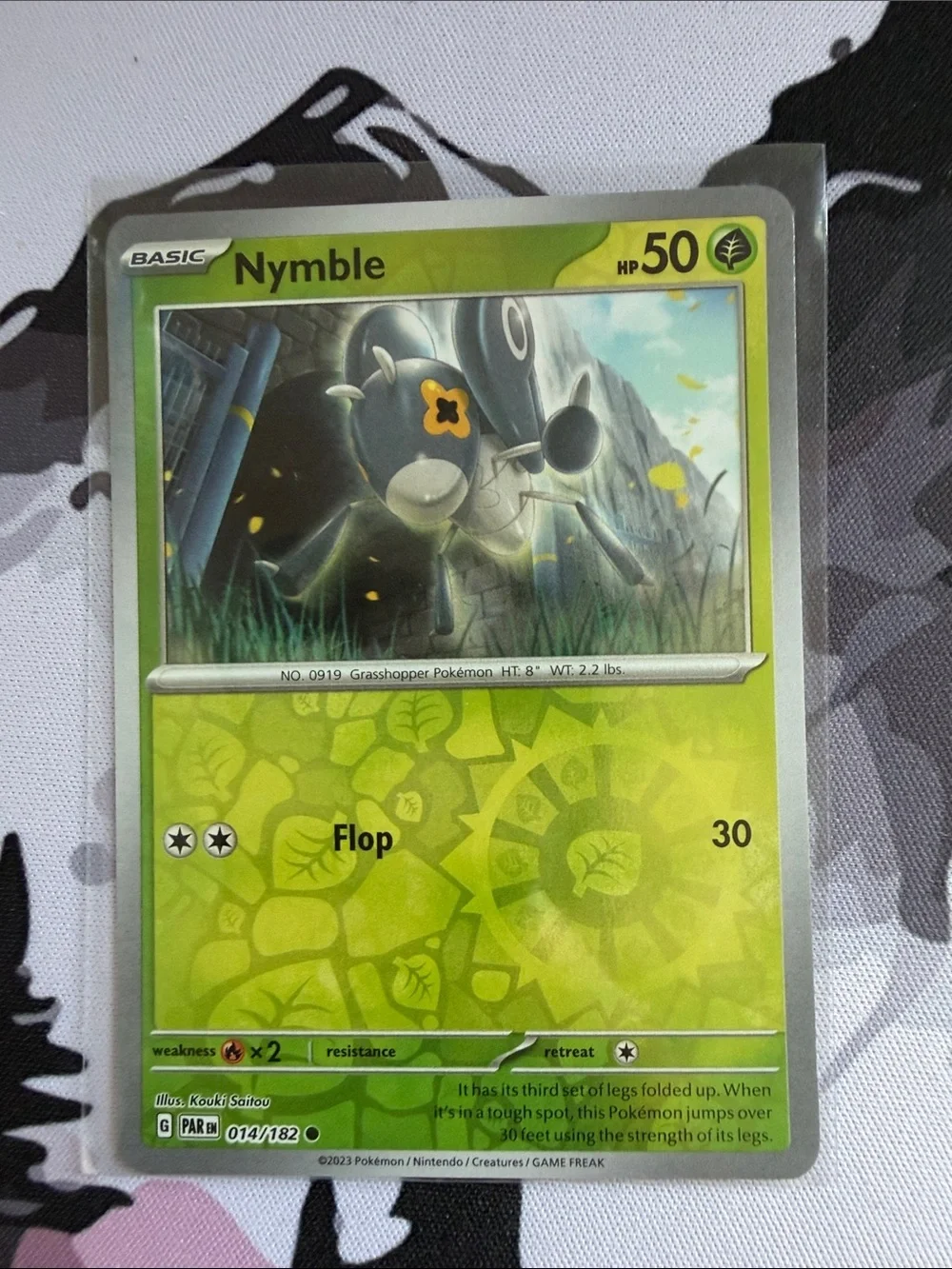 Nymble & Lokix Pokémon Evolution Reverse Holo Card Lot 🦗 | 5 Cards ✨5/$25✨